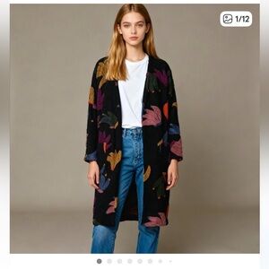 FARM Rio Wool Blend Banangola Cardigan Coat